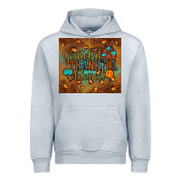 Heather Grey grateful thankful blessed turkey Urban Hoodie - JahusDesignShop