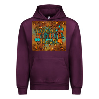 Mauve Wine grateful thankful blessed turkey Urban Hoodie - JahusDesignShop