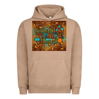 Pigment Burro grateful thankful blessed turkey Urban Hoodie - JahusDesignShop