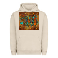 Pigment French Oak grateful thankful blessed turkey Urban Hoodie - JahusDesignShop