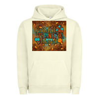 Pigment Pistachio grateful thankful blessed turkey Urban Hoodie - JahusDesignShop