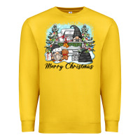 Lemon merry christmas gnomes Premium Sweatshirt - Zillion Design Studio