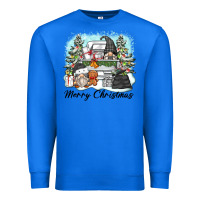 True Royal merry christmas gnomes Premium Sweatshirt - Zillion Design Studio