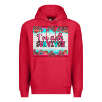 Cardinal i'm a survivor Premium Hoodie - JahusDesignShop