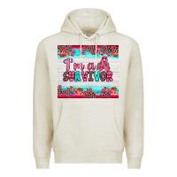 Oatmeal Heather i'm a survivor Premium Hoodie - JahusDesignShop