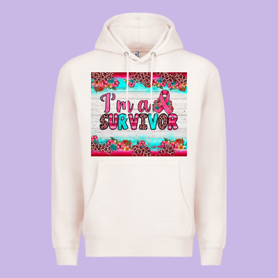 I'm A Survivor Premium Hoodie Designed By Jahusdesignshop