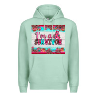 Seafoam i'm a survivor Premium Hoodie - JahusDesignShop
