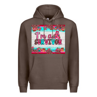 Coffee i'm a survivor Premium Hoodie - JahusDesignShop