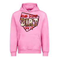 Fuchsia Pink rub some dirt on it baseball Urban Hoodie - Jasminsmagicworld