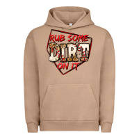 Pigment Burro rub some dirt on it baseball Urban Hoodie - Jasminsmagicworld