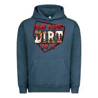 Pigment Midnight Navy rub some dirt on it baseball Urban Hoodie - Jasminsmagicworld