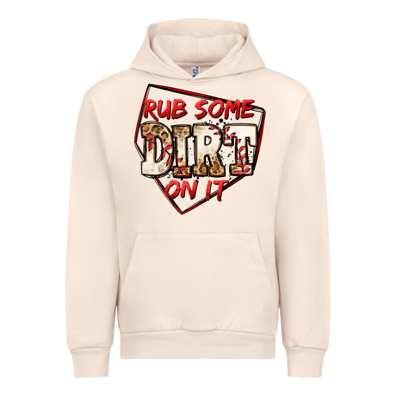 Rub Some Dirt On It Baseball Urban Hoodie by Jasminsmagicworld | Teevron