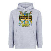 Heather Grey mommy of the birthday boy Heavyweight Hoodie - MaliasSmallBusiness