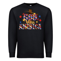 Black god bless america Premium Sweatshirt - texasbilliewilder