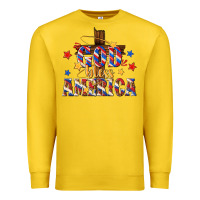 Lemon god bless america Premium Sweatshirt - texasbilliewilder