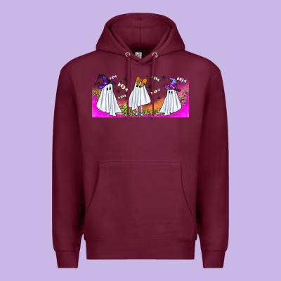 Cutes Ghosts Libbey Glass Premium Hoodie Designed By Bundleandbundleshop