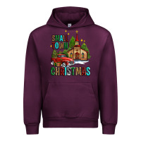 Mauve Wine small town christmas church western truck Urban Hoodie - AdoDesignShop