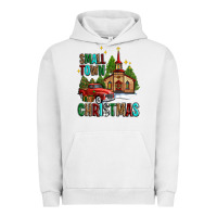 Pigment Lunar Rock small town christmas church western truck Urban Hoodie - AdoDesignShop