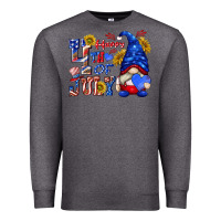 Charcoal Heather happy 4 th of july Premium Sweatshirt - texasbilliewilder