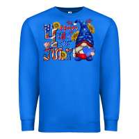 True Royal happy 4 th of july Premium Sweatshirt - texasbilliewilder