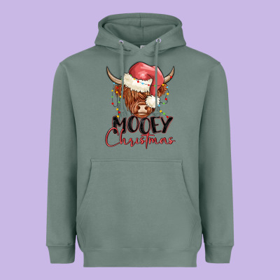 Heavyweight Hoodie mooey christmas