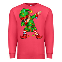 Cardinal dabbing elf Premium Sweatshirt - Zillion Design Studio