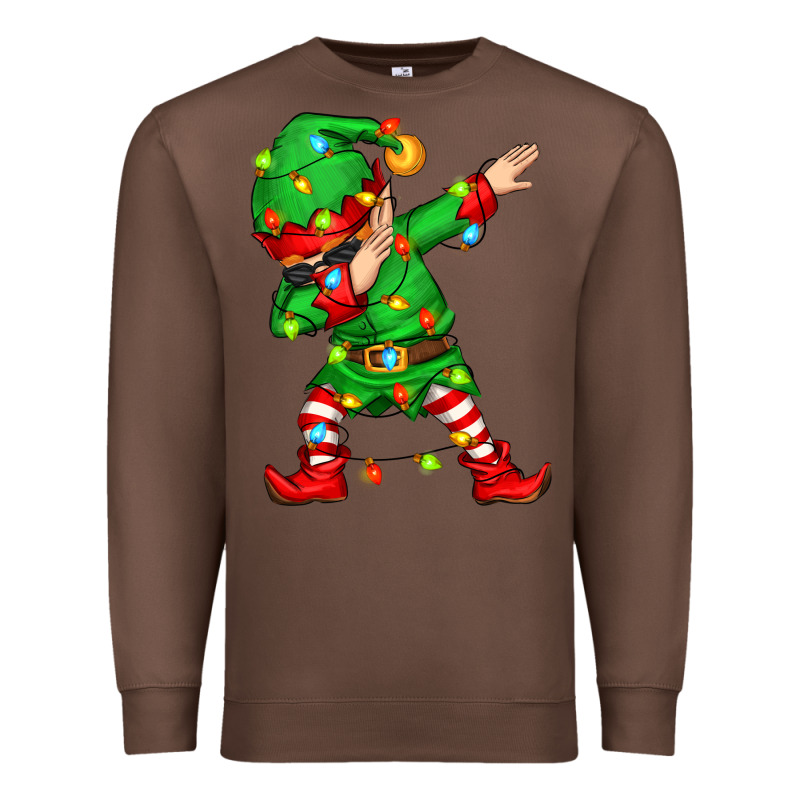 Dabbing Elf Premium Sweatshirt by Zillion Design Studio | Teevron
