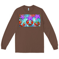Chestnut crab and starfish  cup Long Sleeve Tee - BarkalooDesign