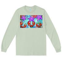 Matcha crab and starfish  cup Long Sleeve Tee - BarkalooDesign
