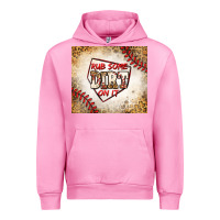Fuchsia Pink rub some dirt on it baseball Urban Hoodie - Jasminsmagicworld