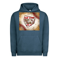 Pigment Midnight Navy rub some dirt on it baseball Urban Hoodie - Jasminsmagicworld