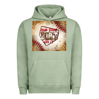 Pigment Oil Green rub some dirt on it baseball Urban Hoodie - Jasminsmagicworld