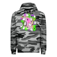 Slate Camo ghost halloween patch Premium Hoodie - BundleAndBundleShop
