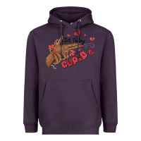 Plum not today cupid Heavyweight Hoodie - MaliasSmallBusiness