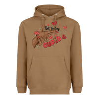 Toasted Coconut not today cupid Heavyweight Hoodie - MaliasSmallBusiness