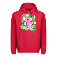 Cardinal ghost halloween patch Premium Hoodie - BundleAndBundleShop