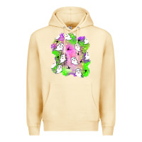 Pina Colada ghost halloween patch Premium Hoodie - BundleAndBundleShop