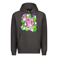 Smoke ghost halloween patch Premium Hoodie - BundleAndBundleShop