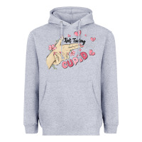 Heather Grey not today cupid Heavyweight Hoodie - MaliasSmallBusiness