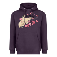 Plum not today cupid Heavyweight Hoodie - MaliasSmallBusiness