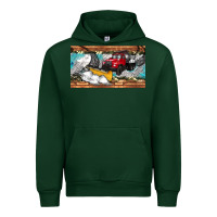 Forest Green snow truck sippy cup Urban Hoodie - Artiststas