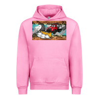 Fuchsia Pink snow truck sippy cup Urban Hoodie - Artiststas