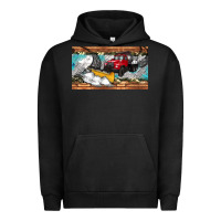 Pigment Black snow truck sippy cup Urban Hoodie - Artiststas
