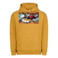 Pigment Peanut Butter snow truck sippy cup Urban Hoodie - Artiststas
