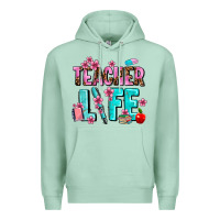 Seafoam teacher life Premium Hoodie - AdoDesignShop