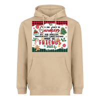 Mushroom christmas coworkers Heavyweight Hoodie - MaliasSmallBusiness