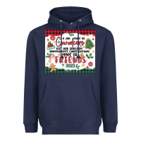 Navy christmas coworkers Heavyweight Hoodie - MaliasSmallBusiness