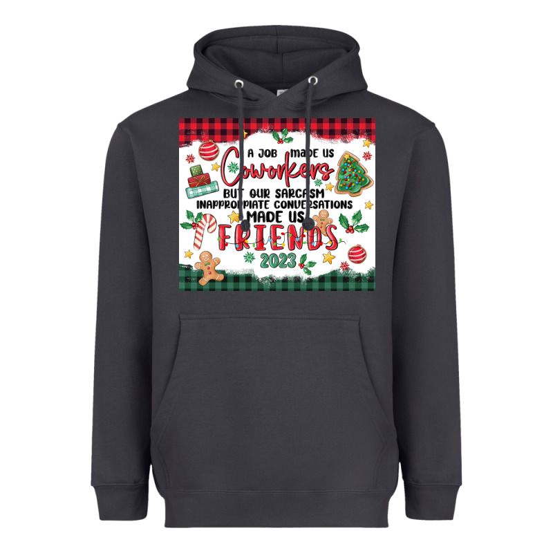 Christmas Coworkers Heavyweight Hoodie by MaliasSmallBusiness | Teevron