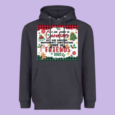 Heavyweight Hoodie christmas coworkers