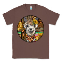 Chestnut western alpaca Classic Tee - BarkalooDesign